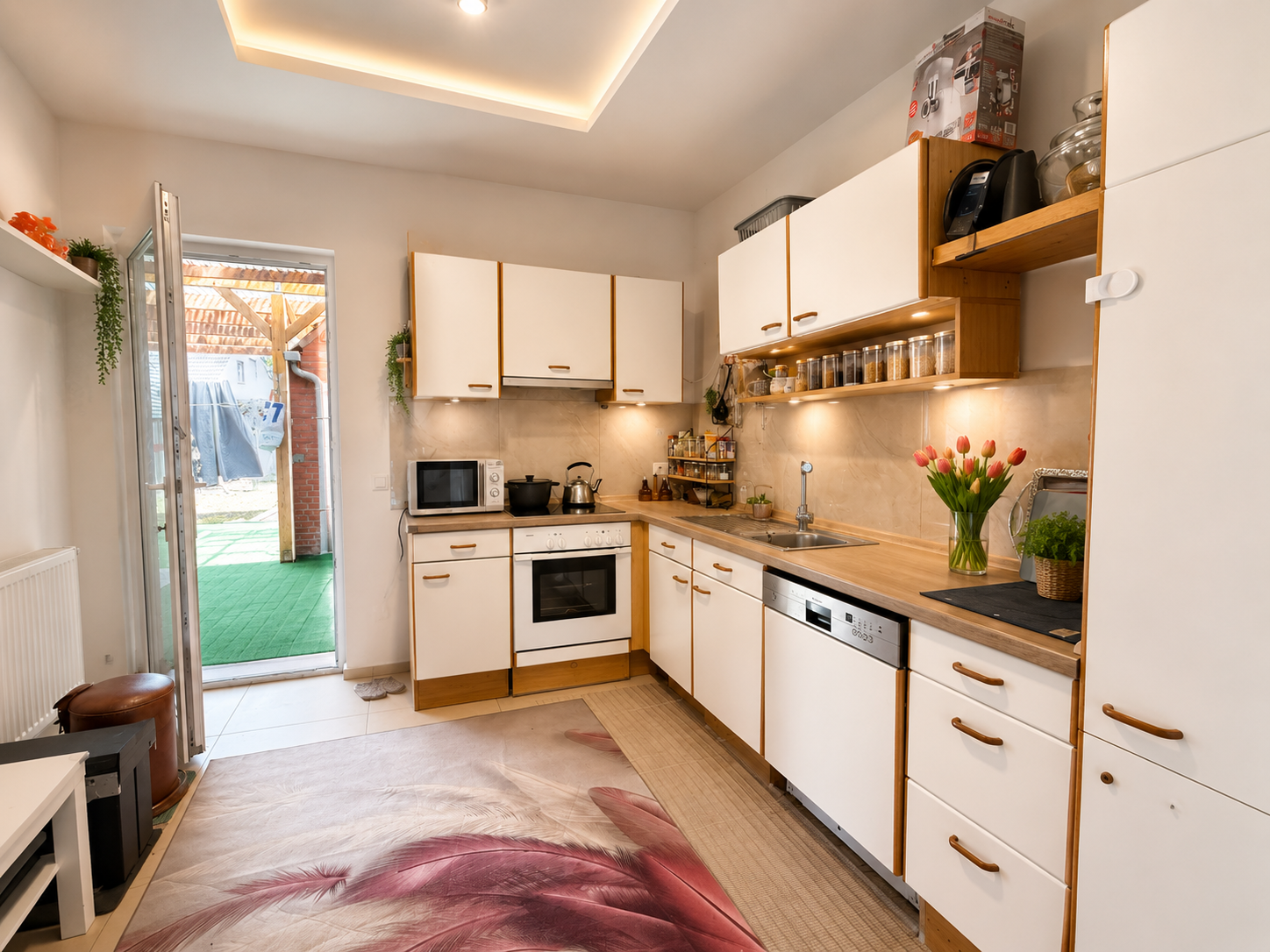 Gepflegtes Reihenmittelhaus in Rheine – charmantes Wohnen mit Garage und Gartenfläche